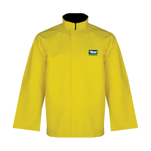 Journeyman&reg; Jackets, Polyester/PVC, Small, Yellow Action Paper