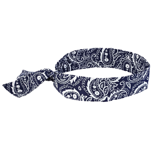 Chill-Its&reg; 6700 Cooling Bandanas, Blue Action Paper