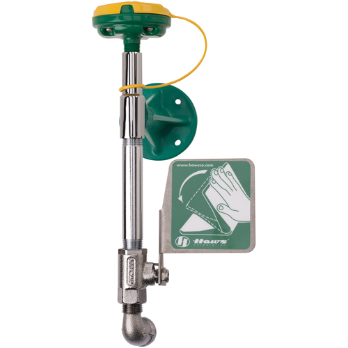 Axion&reg; Eye/Face Wash Station, Wall-Mount Installation Action Paper