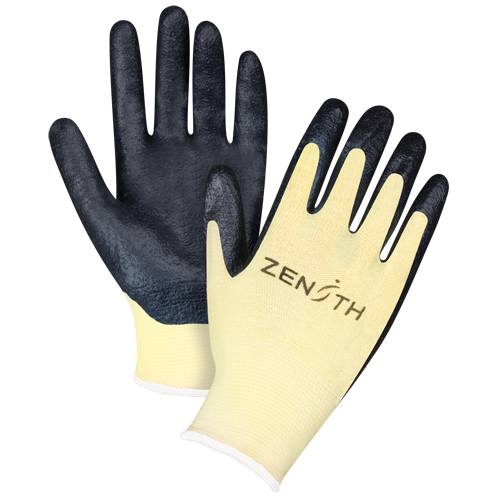 Superior Grip Cut-Resistant Gloves, Size 12/3X-Large, 13 Gauge, Foam Nitrile Coated, Aramid Shell, ANSI/ISEA 105 Level 3/EN 388 Level 5 Action Paper