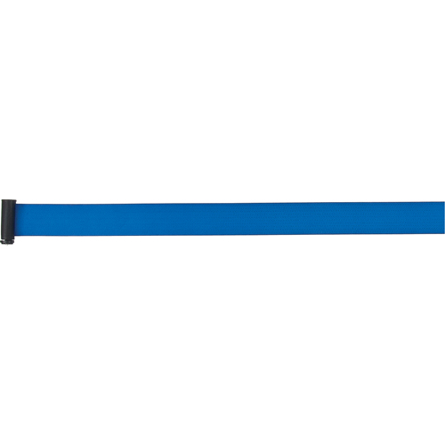 Cartouches de ruban pour assembler vos propre barri&egrave;res de contr&ocirc;le des foules, 7', Ruban Bleu Action Paper