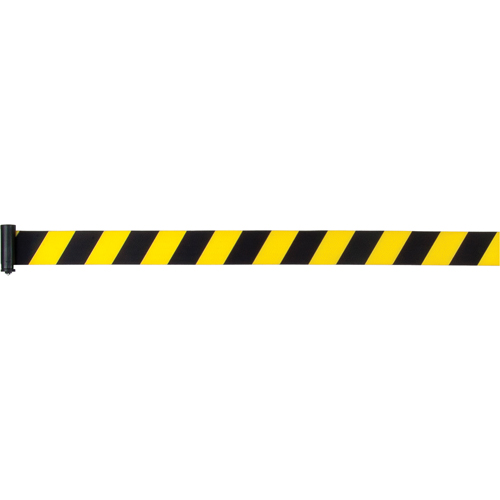 Tape Cassettes for Build-Your-Own Crowd Control Barriers, 7', Yellow Tape Action Paper