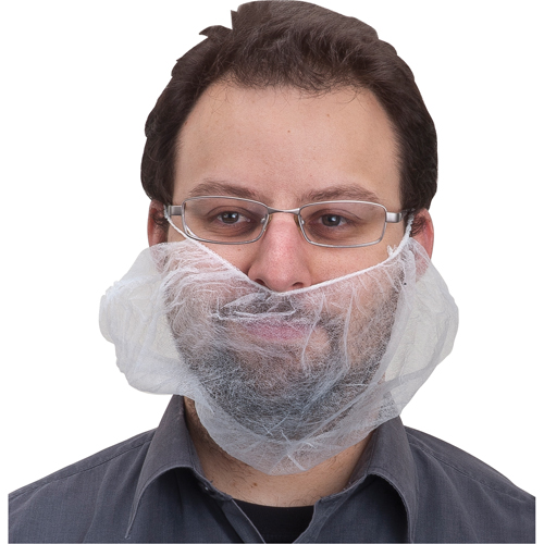 Filets &agrave; barbe, Polypropyl&egrave;ne, Blanc Action Paper