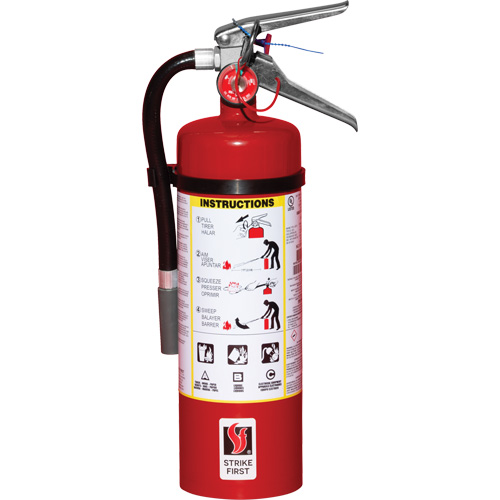 Fire Extinguisher, ABC, 5 lbs. Capacity Action Paper
