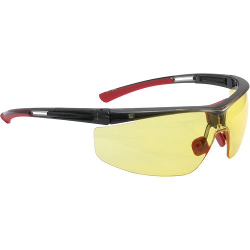 Uvex HydroShield&reg; North Adaptec Safety Glasses, Amber Lens, Anti-Fog/Anti-Scratch, ANSI Z87+/Meets/Exceeds CSA Z94.3 Action Paper
