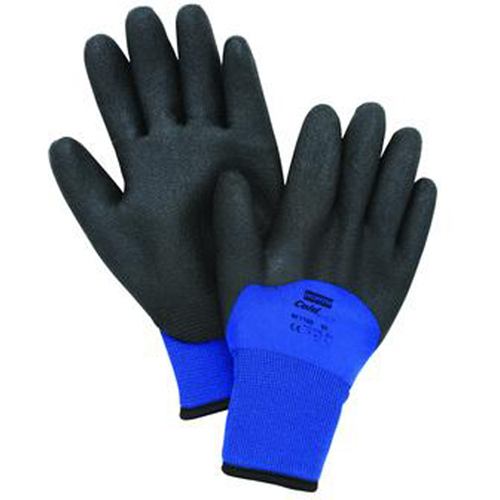 Gants North Northflex Cold Grip, 8/Moyen, R&ecirc;vetement PVC, Calibre 15, Enveloppe en Nylon Action Paper
