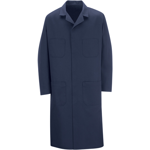 Shop Coats, Poly-Cotton, Size 36, Navy Blue Action Paper