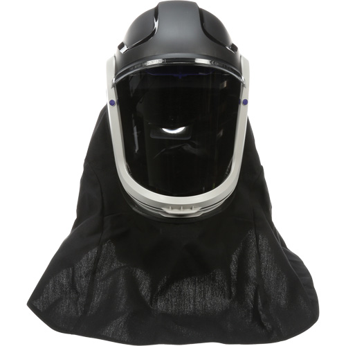 Assemblage de casque Versaflo avec visi&egrave;re de premi&egrave;re qualit&eacute; et enveloppe r&eacute;sistante aux flammes, Universel, Casque rigide, Bavette Simple Action Paper
