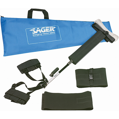 Sager Form III Bilateral Traction Splints Action Paper