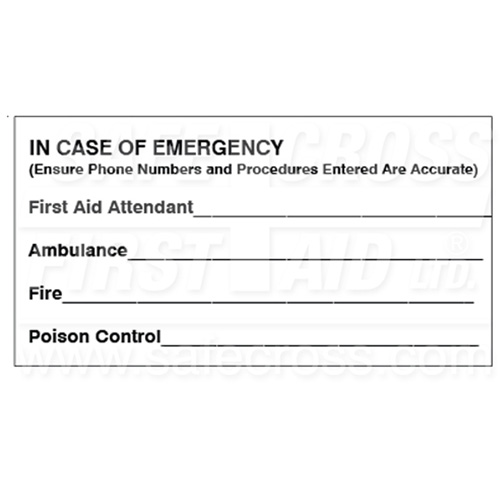 British Columbia Instruction Card for Reporting Action Paper