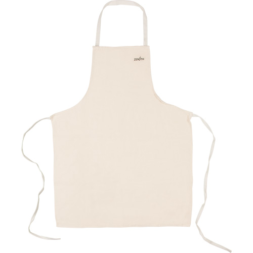 Apron, Cotton, 36" L x 29" W, Natural Action Paper