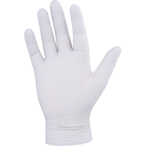 Kimtech Sterling Exam Gloves, Medium, Nitrile, 3.5-mil, Powder-Free, White, Class 2 Action Paper