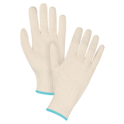 Gants en tricot d'usage standard, Poly/coton, Calibre 7, T-Grand Action Paper