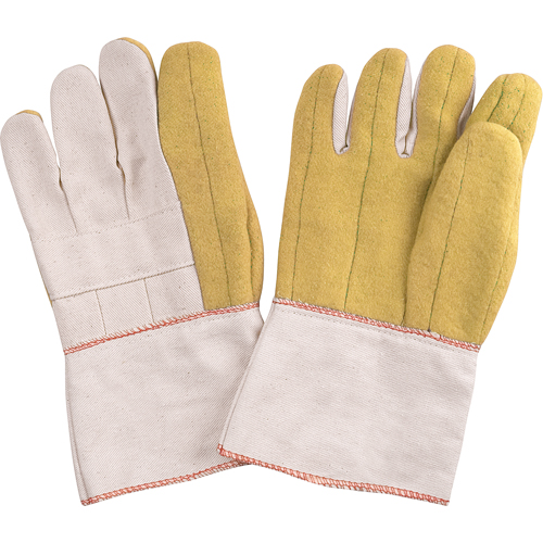 Hot Mill Gloves, Cotton, X-Large, Protects Up To 482° F (250° C) Action Paper