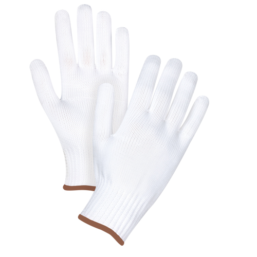 Gants tricot&eacute;s sans couture, Polyester, Calibre 10, Grand Action Paper