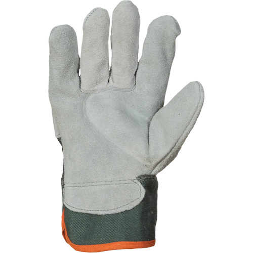 Endura&reg; Fitter Gloves, Large, Split Leather Palm, Cotton Inner Lining Action Paper
