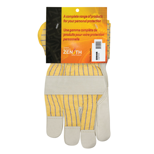 Gants d'ajusteur doubl&eacute;s pour l'hiver &agrave; chaleur sup&eacute;rieure, Grand, Paume en Cuir fleur de vache, Doublure en Thinsulate Action Paper
