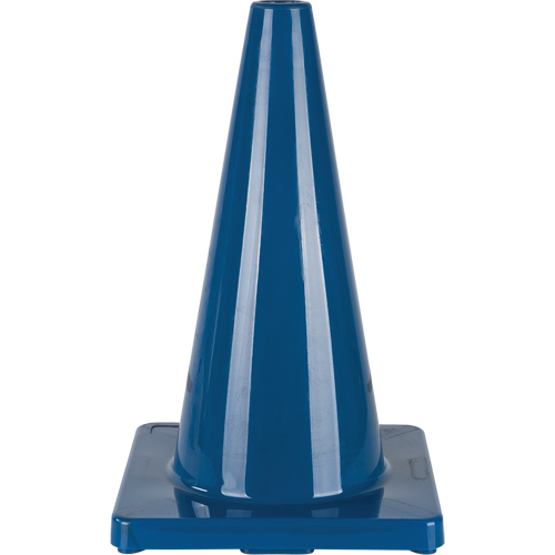 Coloured Traffic Cone, 18", Blue Action Paper
