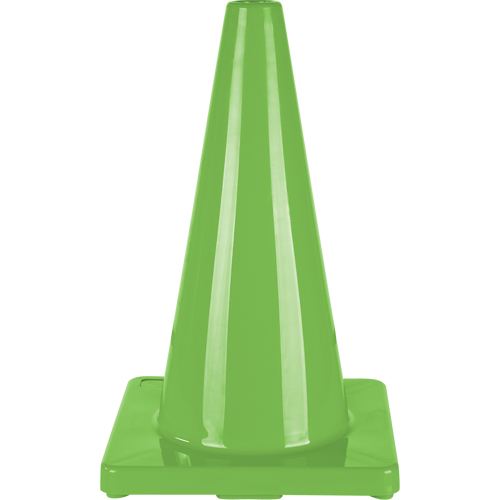 Coloured Traffic Cone, 18", Green Action Paper