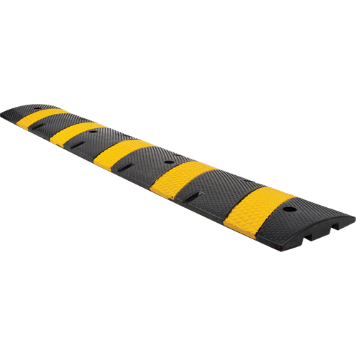 Speed Bump, Rubber, 6' L x 11-3/4" W x 2" H Action Paper