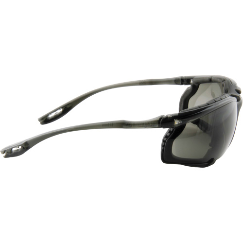 Virtua Safety Glasses with Foam Gasket, Grey/Smoke Lens, Anti-Fog, ANSI Z87+/Meets/Exceeds CSA Z94.3 Action Paper