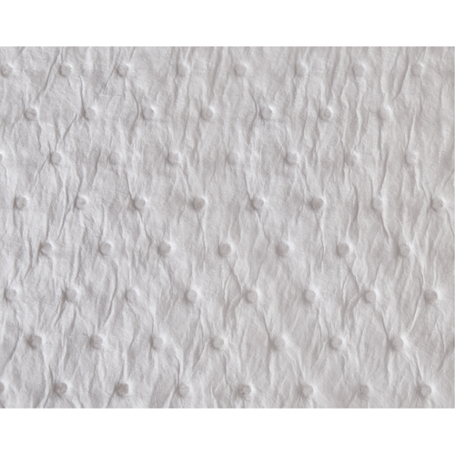 Feuilles absorbantes en fibres fines de premi&egrave;re qualit&eacute;, Huile seulement, 15" x 17", 25 gal. d'absorption Action Paper