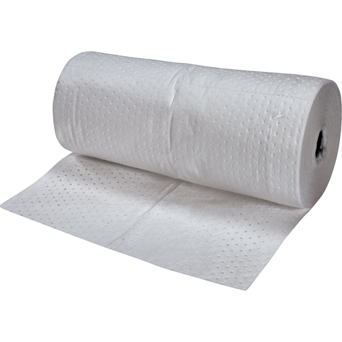 Feuilles absorbantes en fibres fines de premi&egrave;re qualit&eacute;, Poids moyen, 150' lo x 30" la, Absorption 40 gal. Action Paper