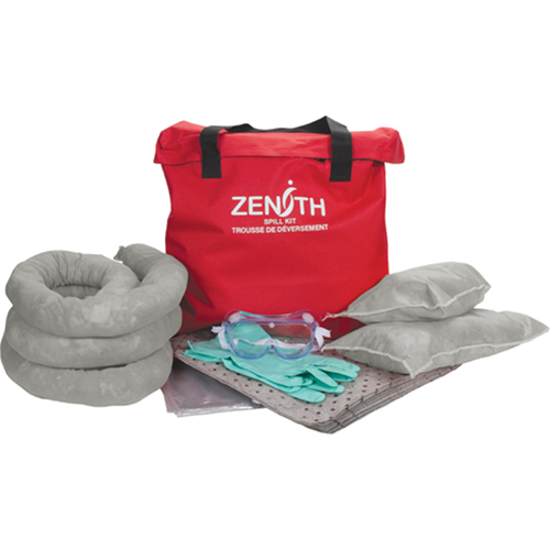 Premium Truck Spill Kit, Universal, Bag, 10 US gal. Absorbancy Action Paper