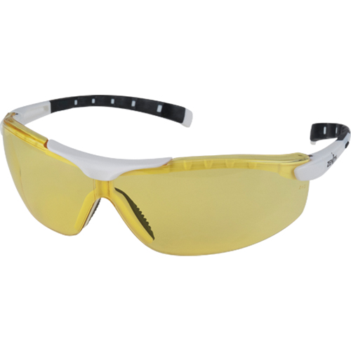 Lunettes de s&eacute;curit&eacute; s&eacute;rie Z1500, Lentille Ambr&eacute;e, Anti-&eacute;gratignures, R&eacute;pond ou surpasse la norme CSA Z94.3 Action Paper