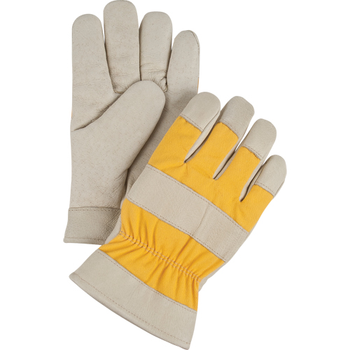 Premium Winter-Lined Work Gloves, 2X-Large, Grain Pigskin Palm, Foam Fleece Inner Lining Action Paper