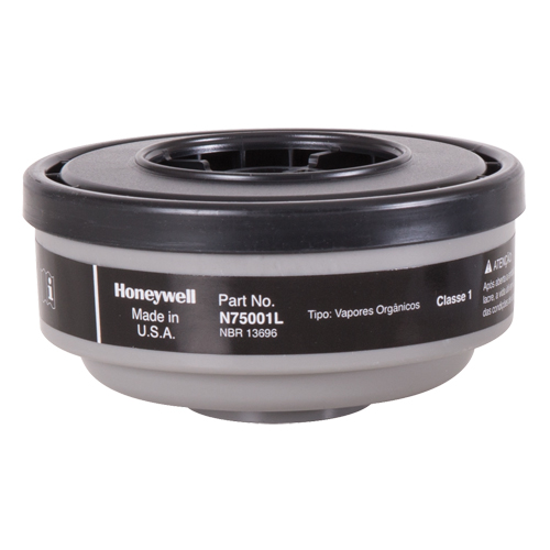 North&reg; N Series Respirator Cartridges, Gas/Vapour Cartridge, Organic Vapour Action Paper