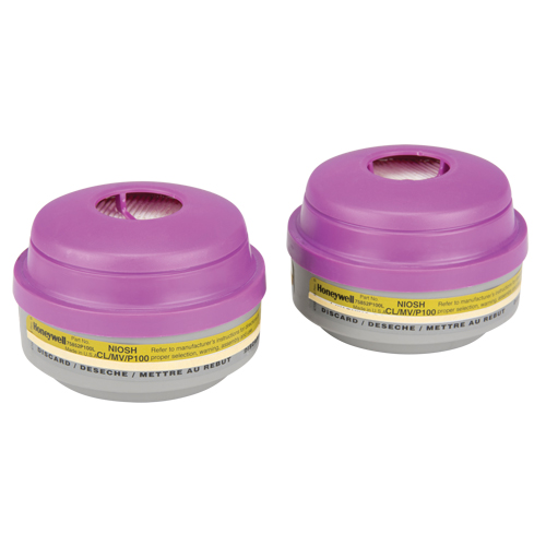 North&reg; N Series Respirator Cartridges, Gas/Vapour Cartridge, Methylamine Action Paper
