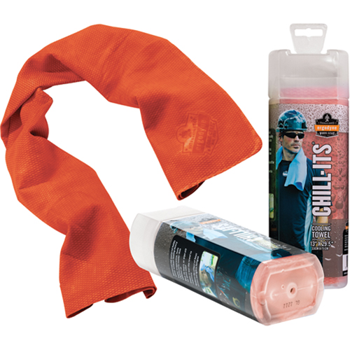 Serviettes de refroidissement 6602 Chill-Its, Orange haute visibilit&eacute; Action Paper
