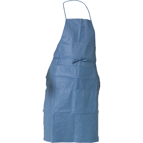 Tabliers en denim KleenGuard, SMS, Bleu, 28" la x 40" lo Action Paper