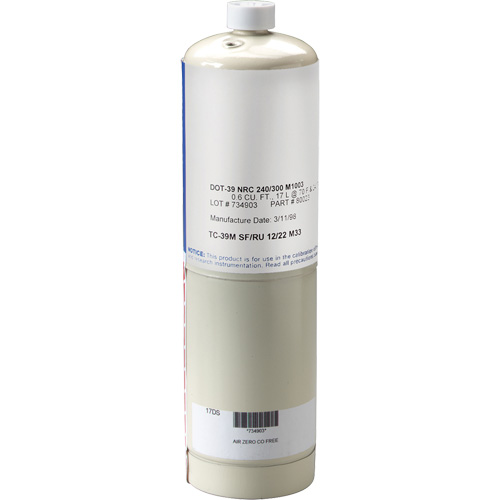 Span Gas Cylinder Action Paper
