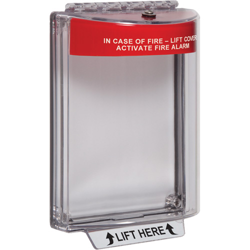 Couvercles pour alertes d'incendie Universal Stopper, Encastr&eacute; Action Paper
