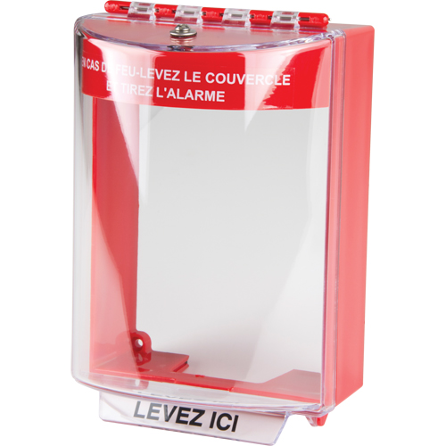 Universal Stopper&reg; Fire Alarm Covers, Surface Action Paper