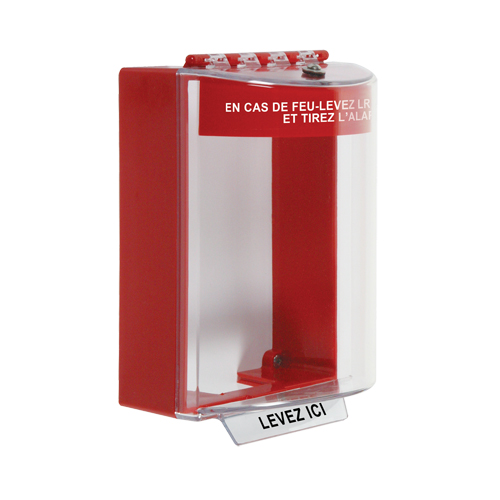 Universal Stopper&reg; Fire Alarm Covers, Surface Action Paper