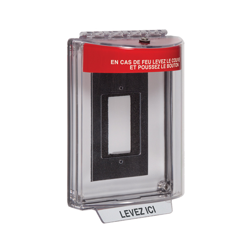 Couvercles pour alertes d'incendie Universal Stopper, Boîte ferm&eacute;e/encastr&eacute;e Action Paper