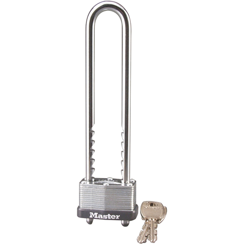 Cadenas lamin&eacute;, Argent, Cl&eacute;s diff&eacute;rentes, Acier lamin&eacute;, Largeur de 1-3/4" Action Paper