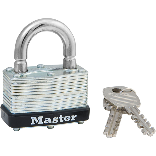 Cadenas lamin&eacute;, Argent, Cl&eacute;s identiques, Acier lamin&eacute;, Largeur de 1-3/4" Action Paper