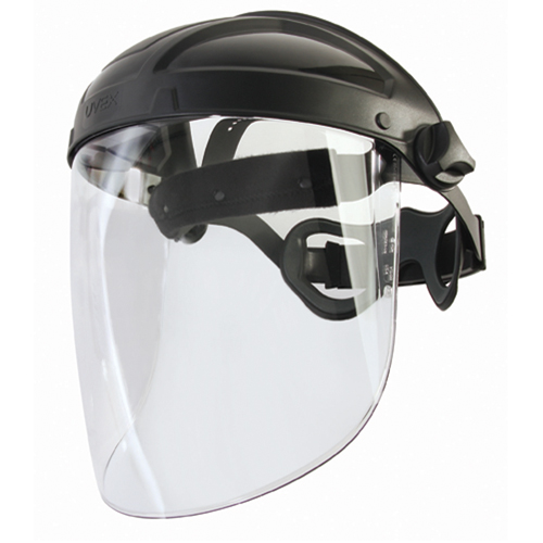 Support d'&eacute;cran facial &agrave; harnais Uvex Turboshield Action Paper