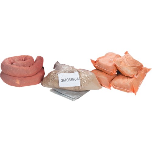 Trousse de rechange pour v&eacute;hicule de service, 10 gallons, Mati&egrave;res dangereuses Action Paper