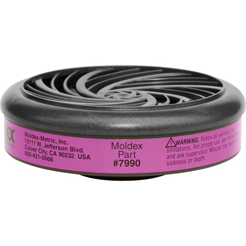 7990 P100 Particulate Filter Cartridge, Gas/Vapour Cartridge/Particulate Filter, P100 Filter Action Paper