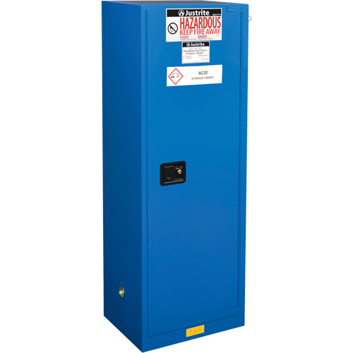 Armoires compacte pour rangement de mati&egrave;res dangereuses Sure-Grip Ex, 12 gal., 23,25" x 35" x 18" Action Paper