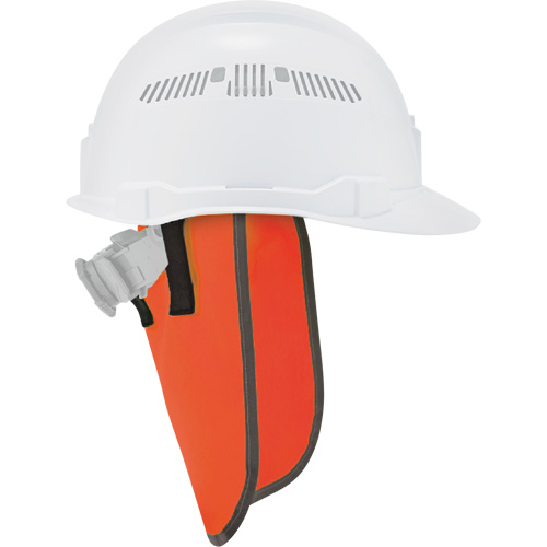 Pare-soleil de cou pour casque de protection GloWear 8006, Orange haute visibilit&eacute; Action Paper