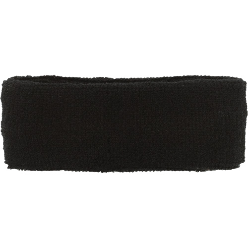 Chill-Its&reg; 6550 Head Sweatband, Black Action Paper