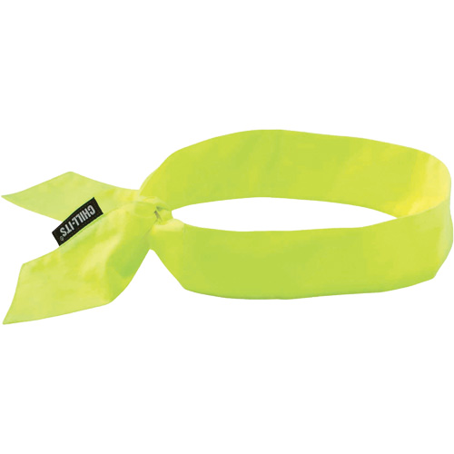 Chill-Its&reg; 6700 Cooling Bandana, High Visibilty Lime-Yellow Action Paper