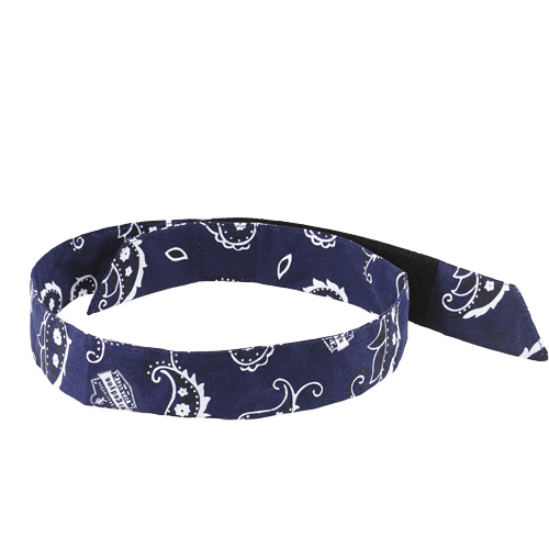 Chill-Its&reg; 6705 Evaporative Cooling Bandana, Blue Action Paper