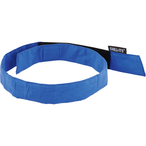Foulard de refroidissement par &eacute;vaporation Chill-Its 6705, Bleu Action Paper